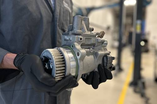 最終確認を終えたリビルト製品